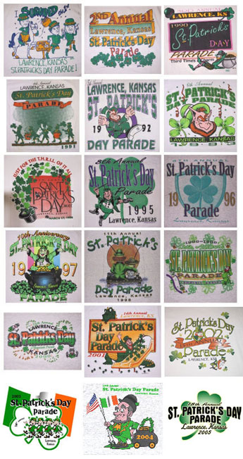 T-shirts 1988 - 2005